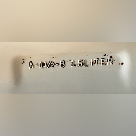 Rare Vintage Corning Ware Le Persil La Sauge A-1 1/2 -B 1 1/2 Qt casserole w/Lid - Picture 12 of 12